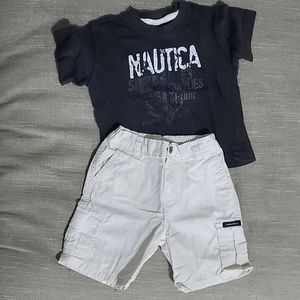 24 months nautica short set